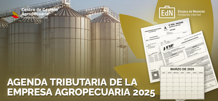 AGENDA TRIBUTARIA DE LA EMPRESA AGROPECUARIA 2025