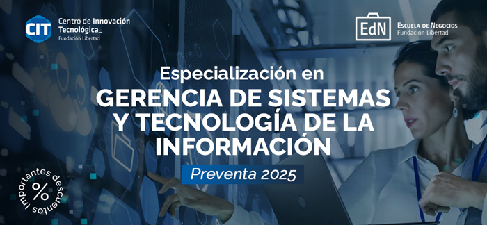 Especialización en Gerencia de Sistemas y Tecnología